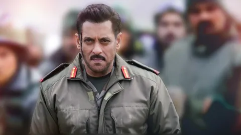 Salman Khan in an olive army uniform, soldiers blurred behind him, from Maatrubhumi